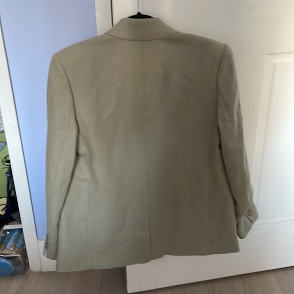 NWT VINCE Women's Double-breasted Twill Blazer - Picture 7 of 7